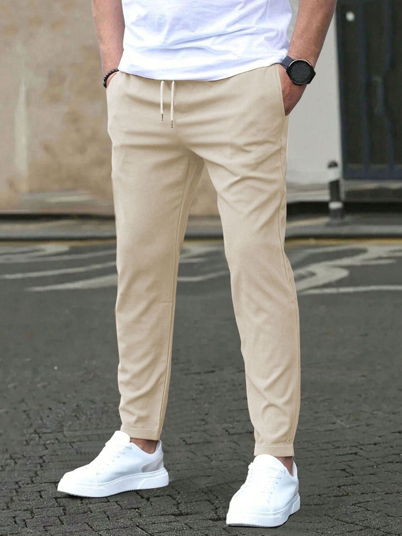 PHILIP™ | Pantalon pour homme à coupe ajustée et taille élastiquée
