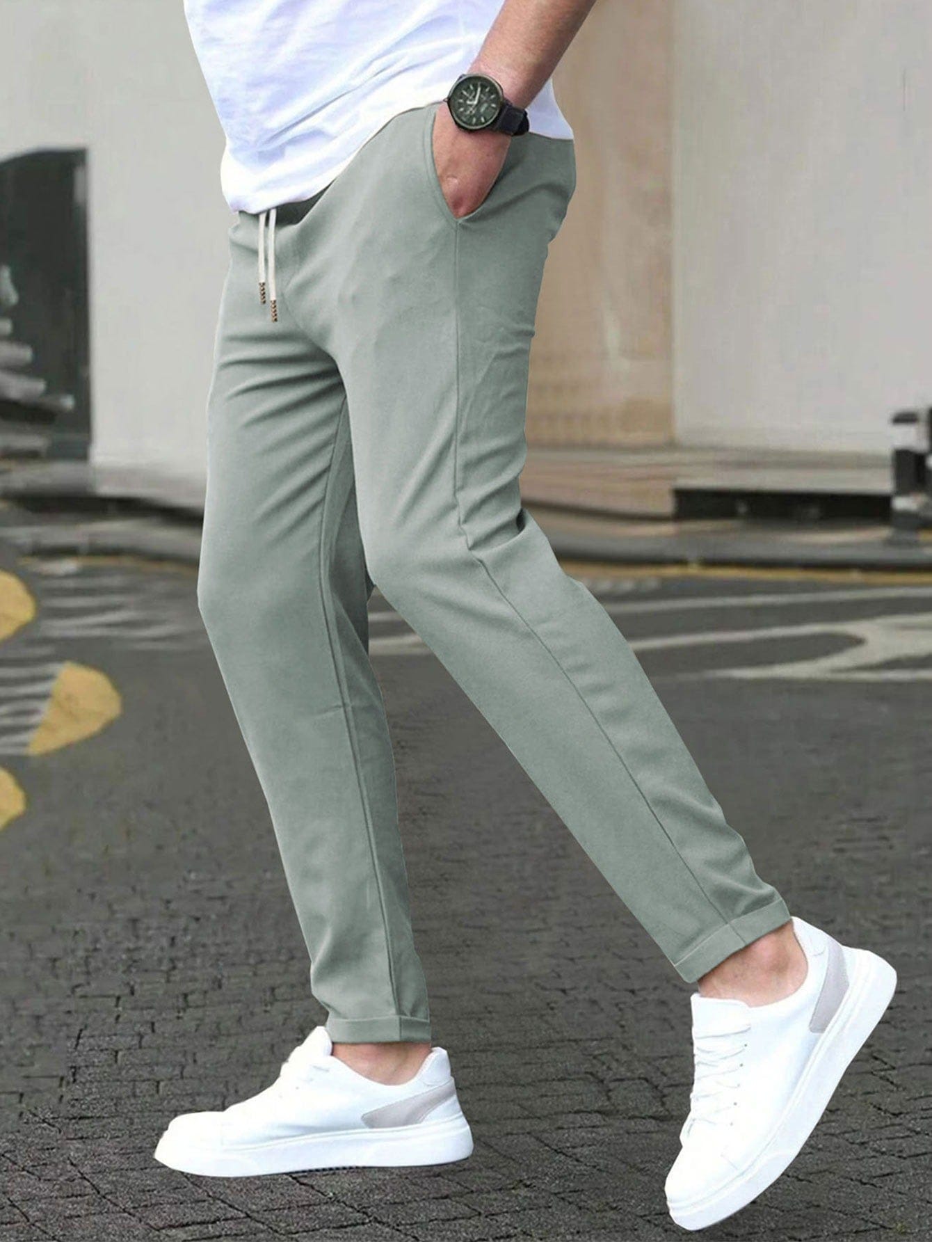 PHILIP™ | Pantalon pour homme à coupe ajustée et taille élastiquée