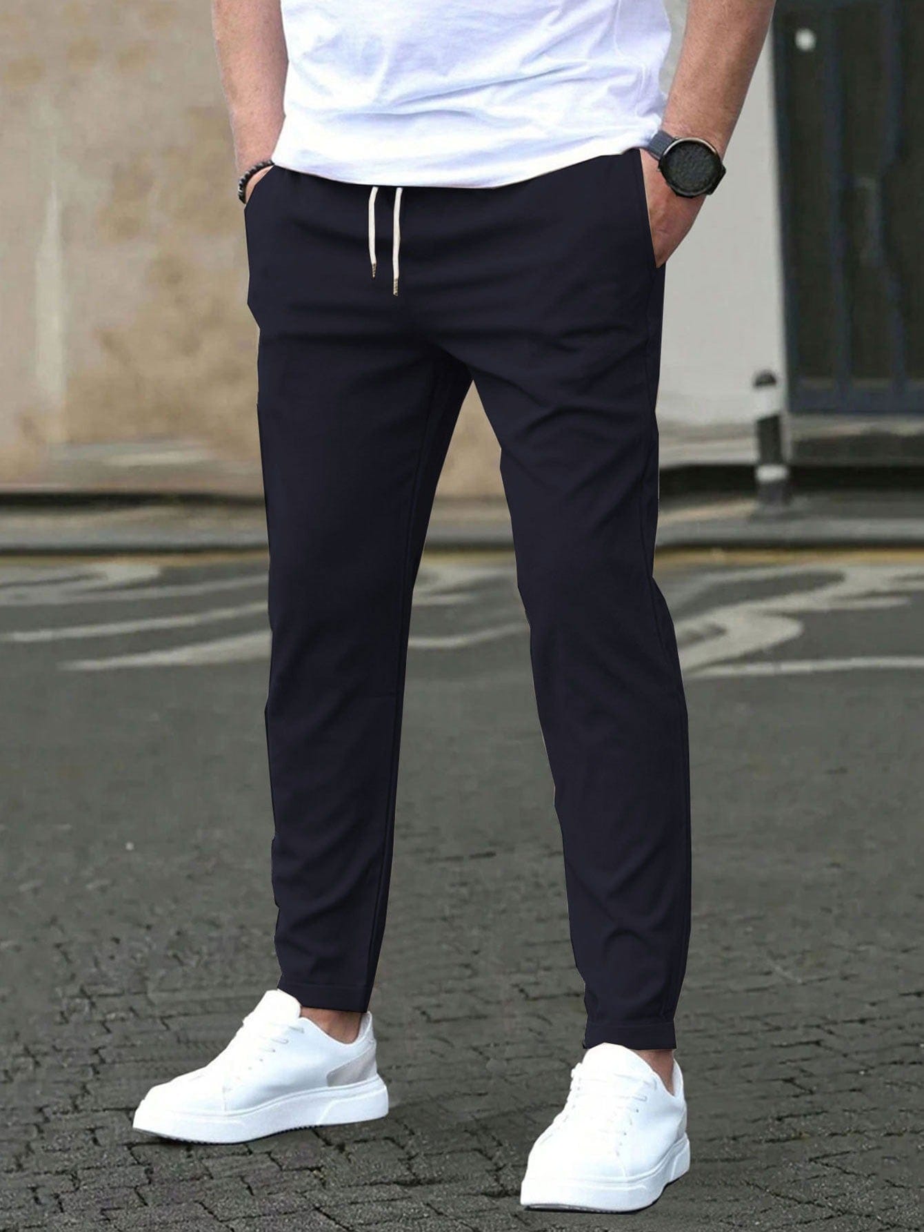PHILIP™ | Pantalon pour homme à coupe ajustée et taille élastiquée