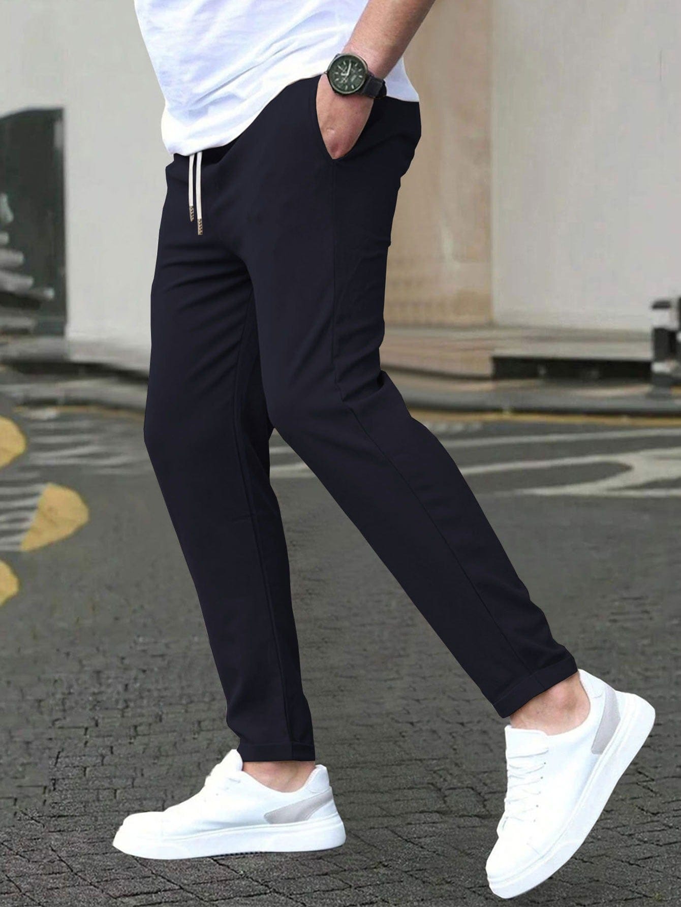 PHILIP™ | Pantalon pour homme à coupe ajustée et taille élastiquée