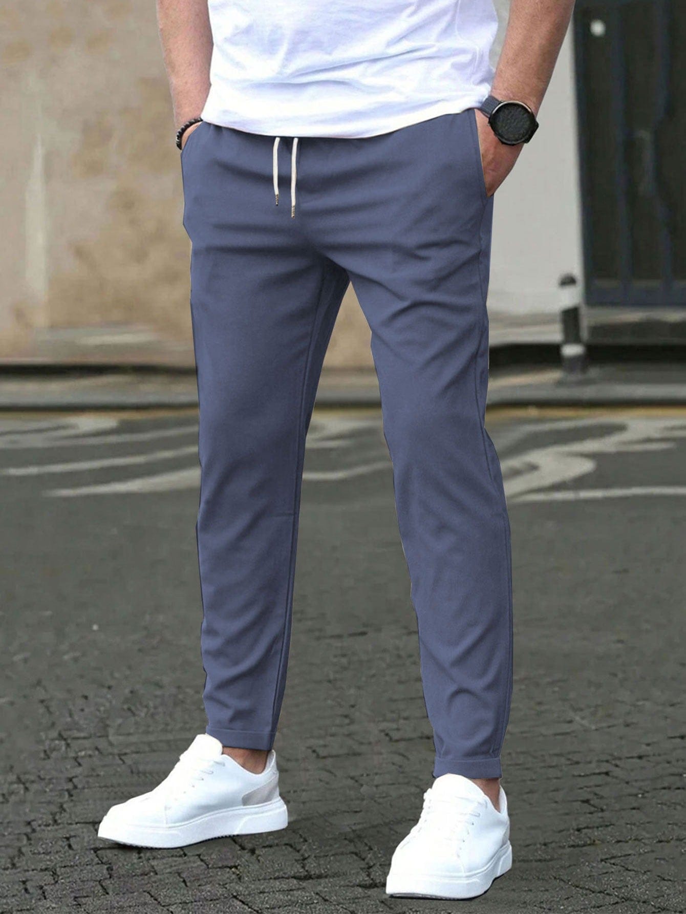 PHILIP™ | Pantalon pour homme à coupe ajustée et taille élastiquée