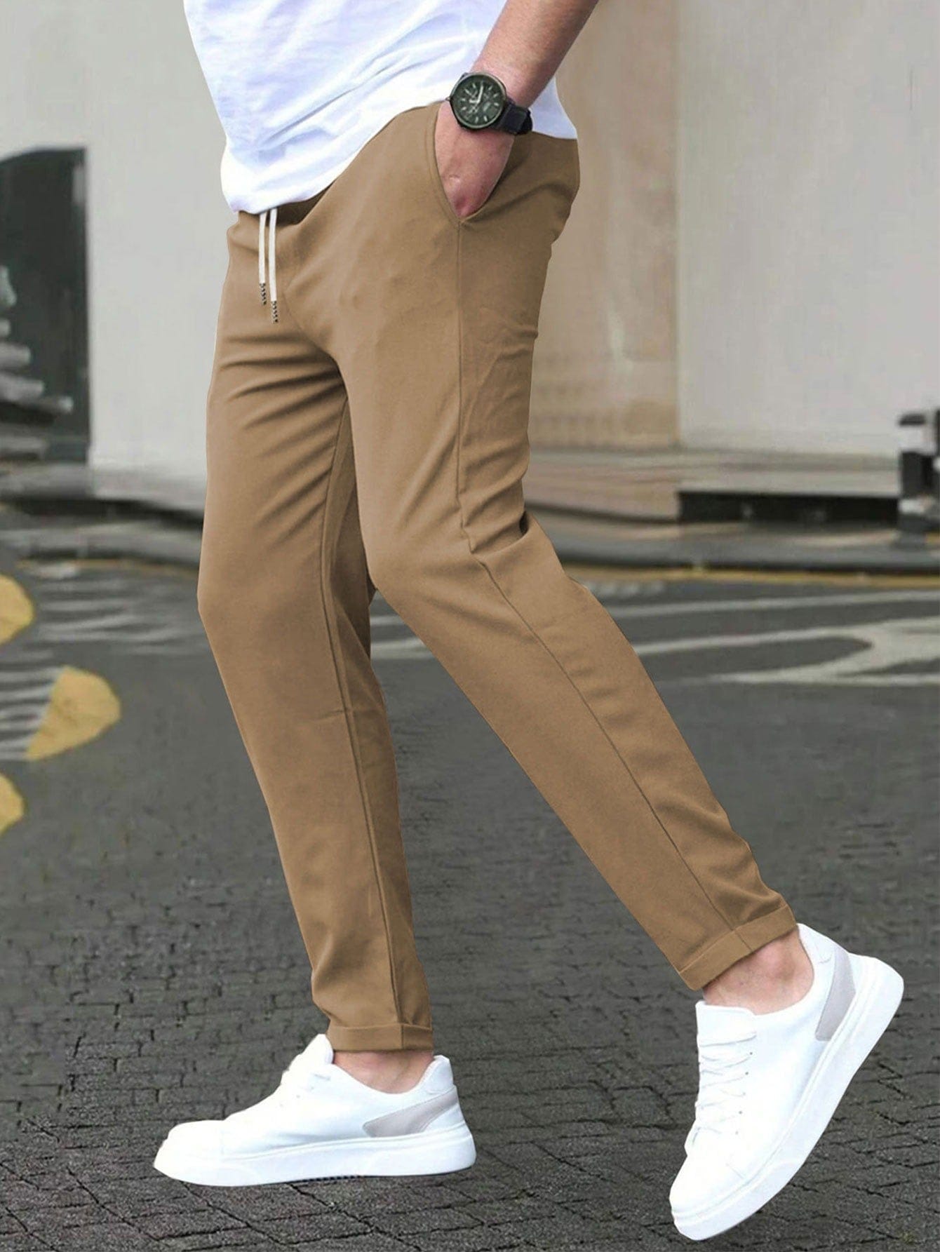 PHILIP™ | Pantalon pour homme à coupe ajustée et taille élastiquée