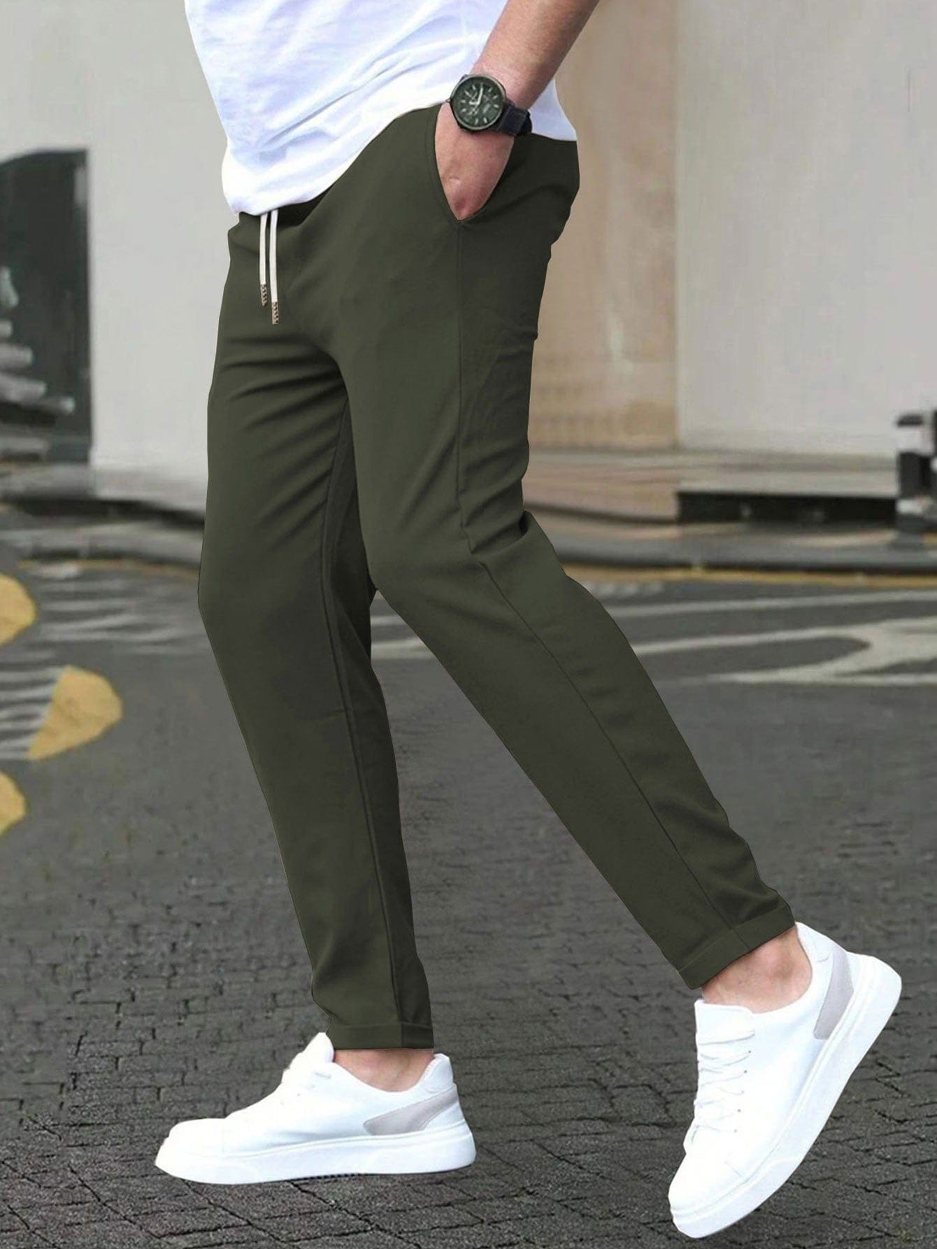 PHILIP™ | Pantalon pour homme à coupe ajustée et taille élastiquée
