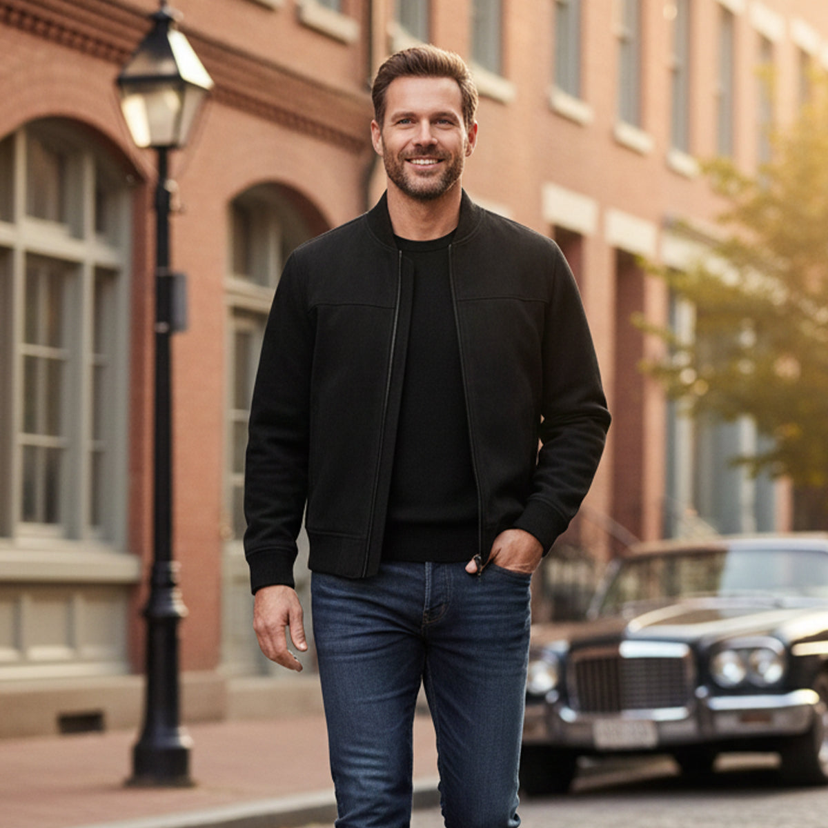 PHILIP™ | Veste en daim