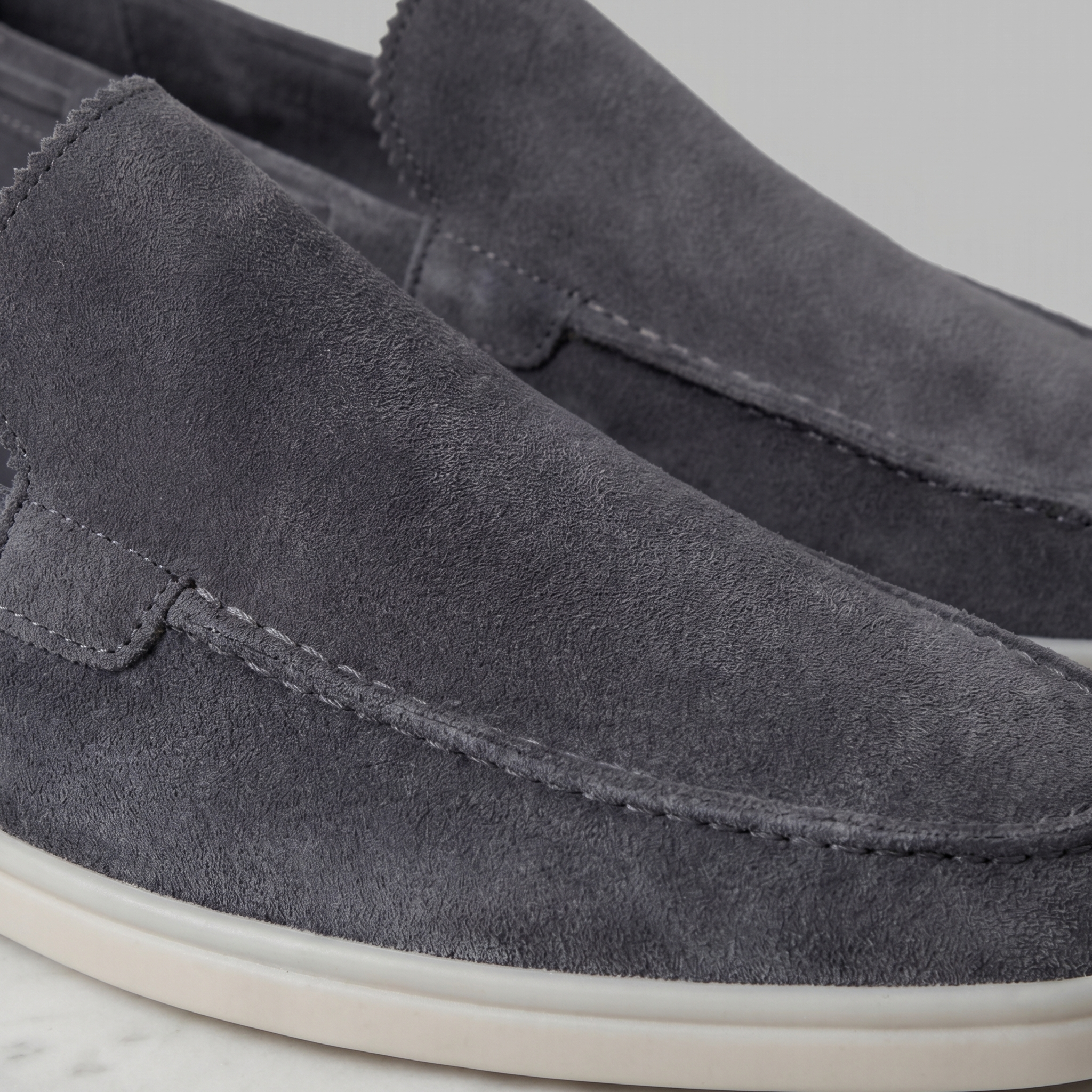PHILIP™ | Mocassins en cuir brossé