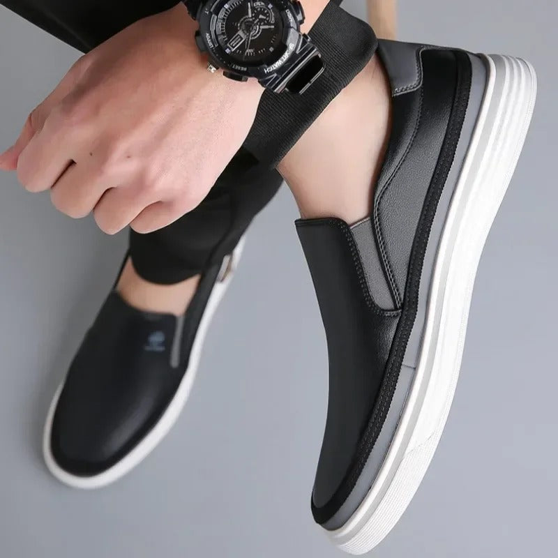PHILIP™ | Chaussures bateau à semelle compensée pour homme