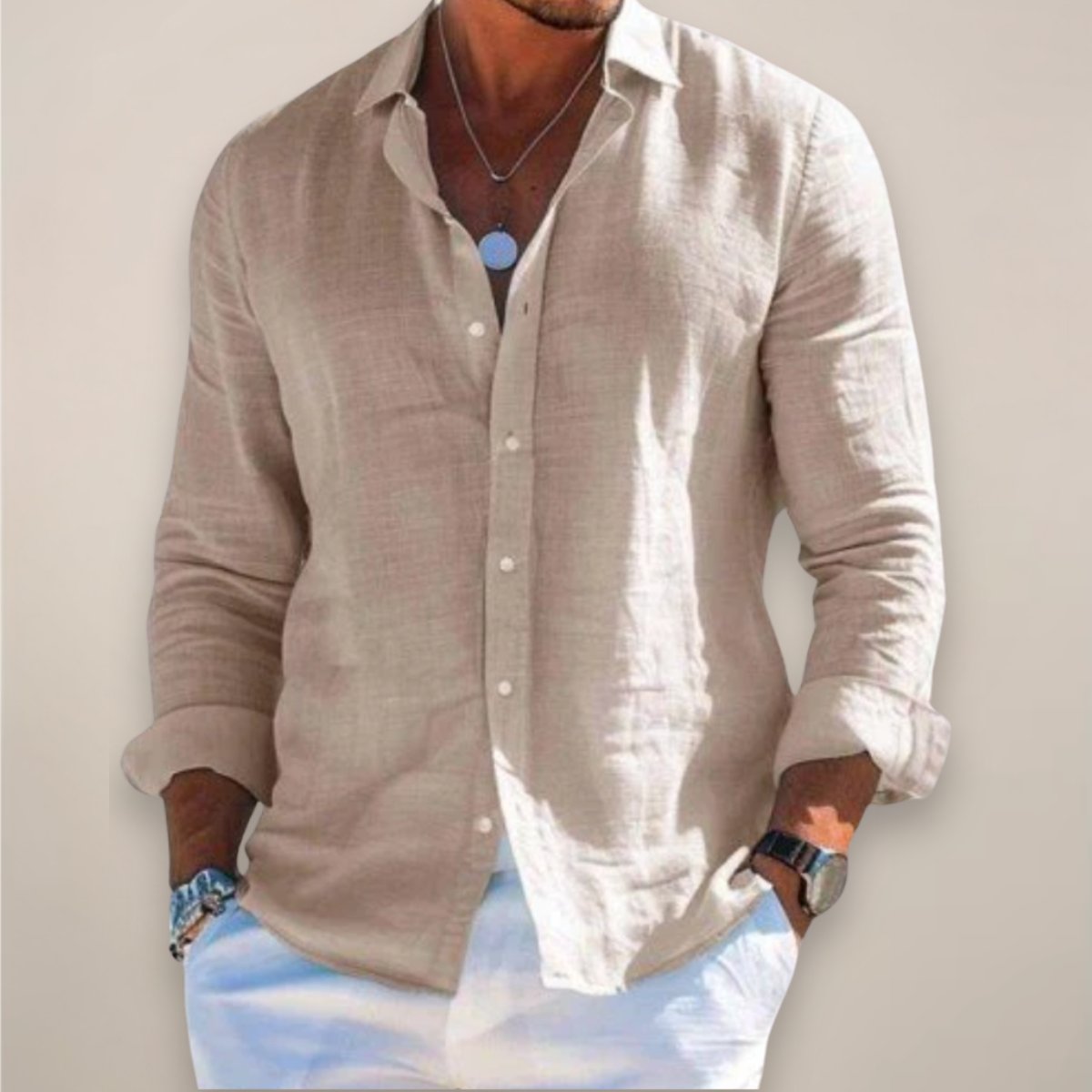 PHILIP™ | Chemise à boutons pour homme, coupe classique