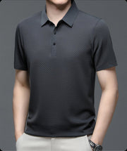 PHILIP™ | Polo en maille pour homme avec patte de boutonnage