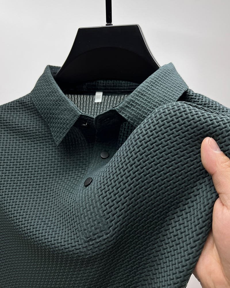 PHILIP™ | Polo en maille pour homme avec patte de boutonnage