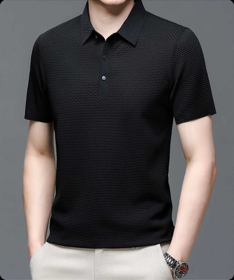 PHILIP™ | Polo en maille pour homme avec patte de boutonnage
