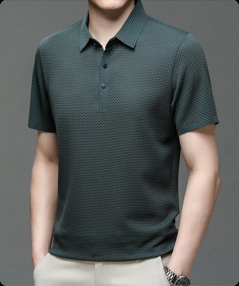 PHILIP™ | Polo en maille pour homme avec patte de boutonnage