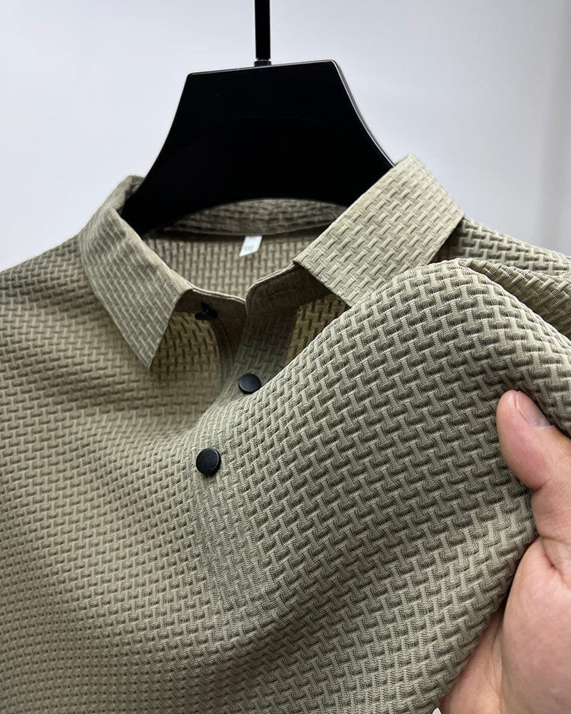 PHILIP™ | Polo en maille pour homme avec patte de boutonnage