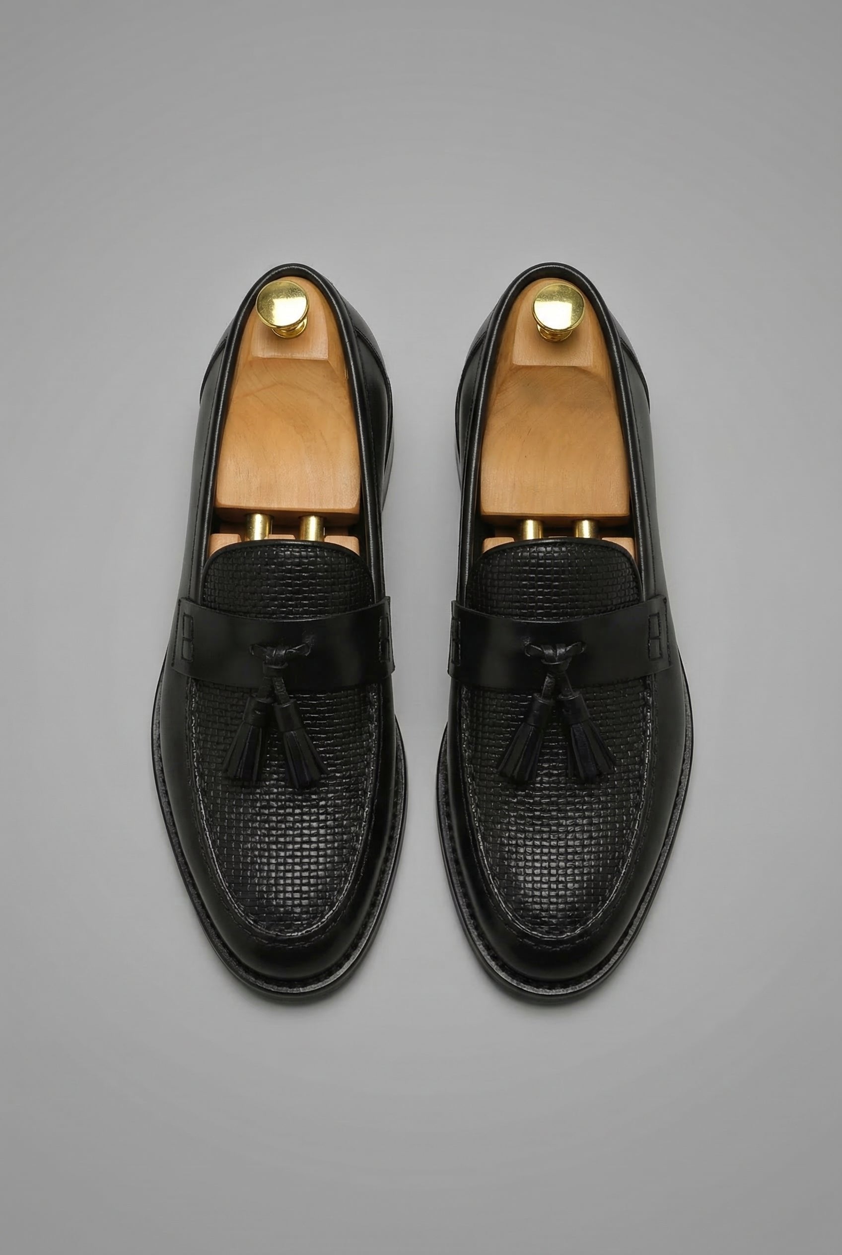 PHILIP™ | Mocassins à pompons tissés pour homme