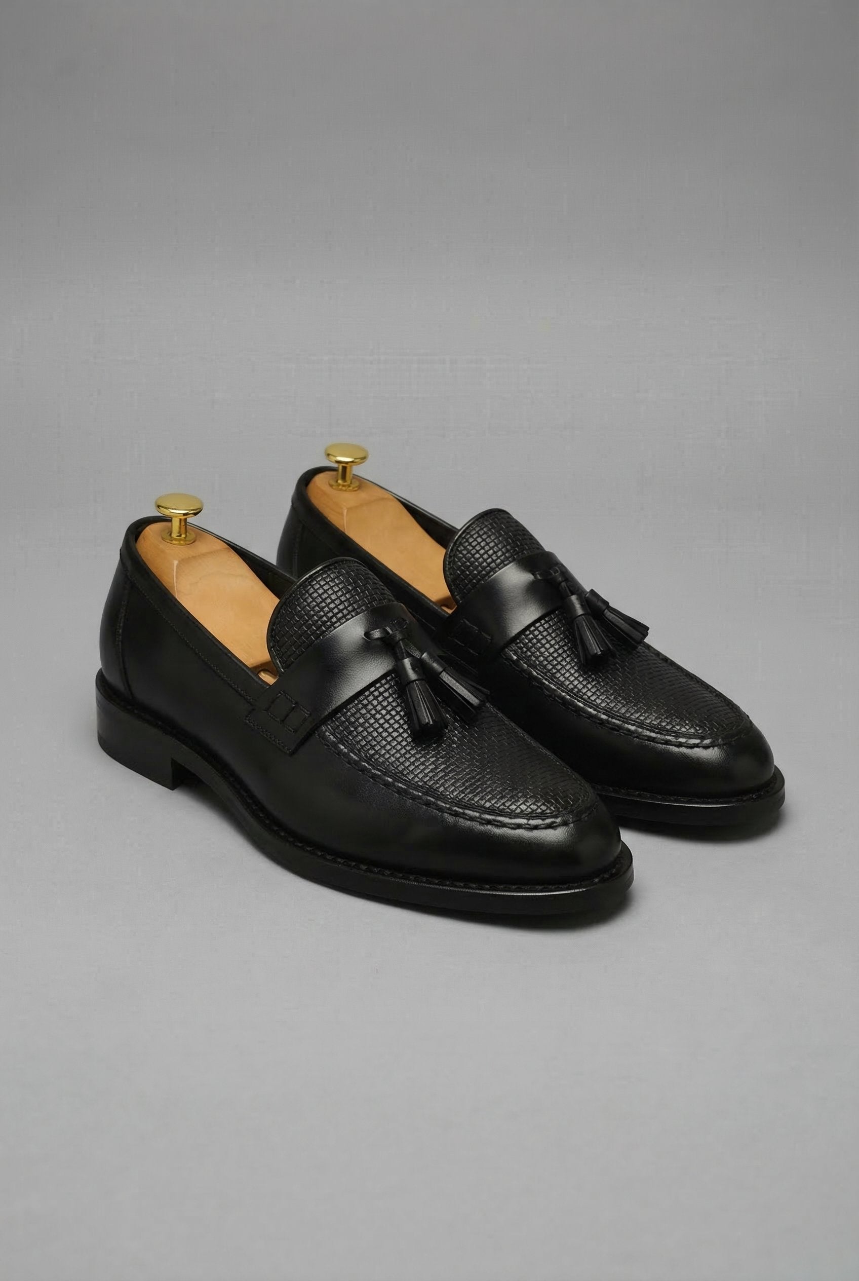 PHILIP™ | Mocassins à pompons tissés pour homme