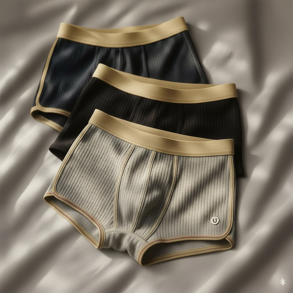 PHILIP | BOXERS EN COTON BIOLOGIQUE (lot de 3)