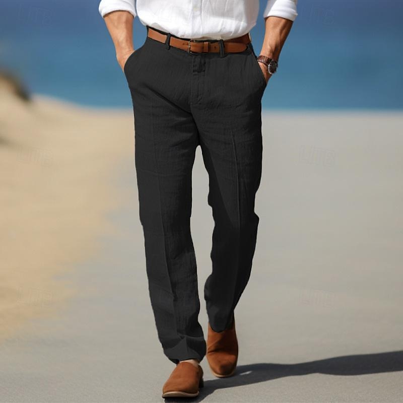 PHILIP | PANTALONS EN LIN DE HAUTE QUALITÉ