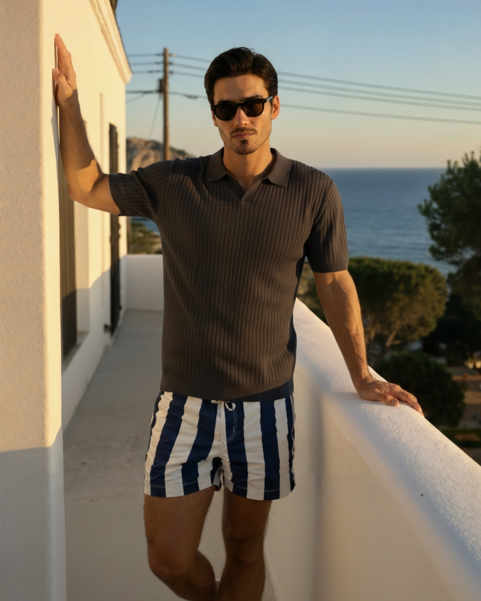 PHILIP | POLO À COUTURES COULISSÉES PREMIUM