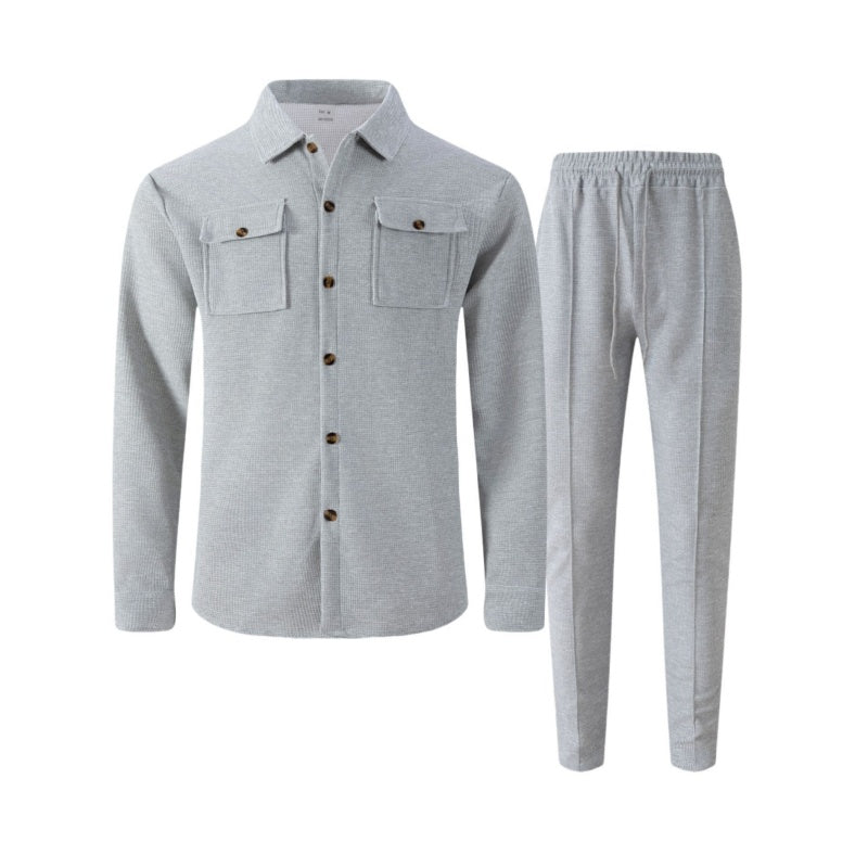 PHILIP™ | Ensemble texturé en maille gaufrée pour homme