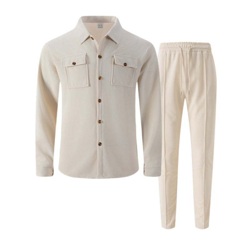 PHILIP™ | Ensemble texturé en maille gaufrée pour homme