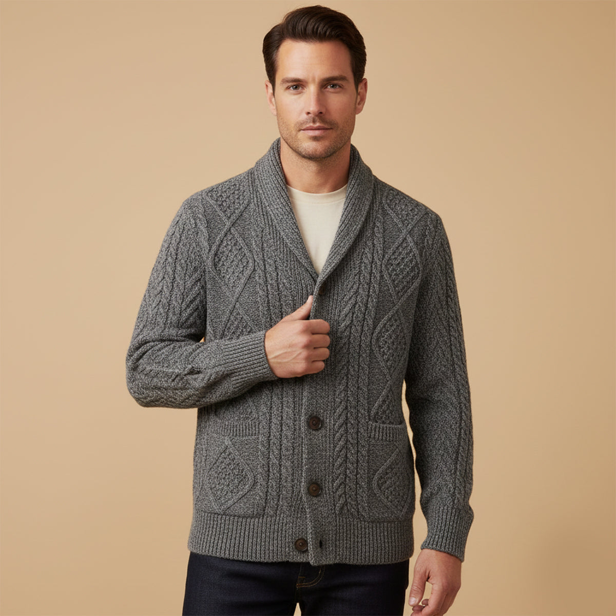 PHILIP™ | Cardigan boutonné sur le devant
