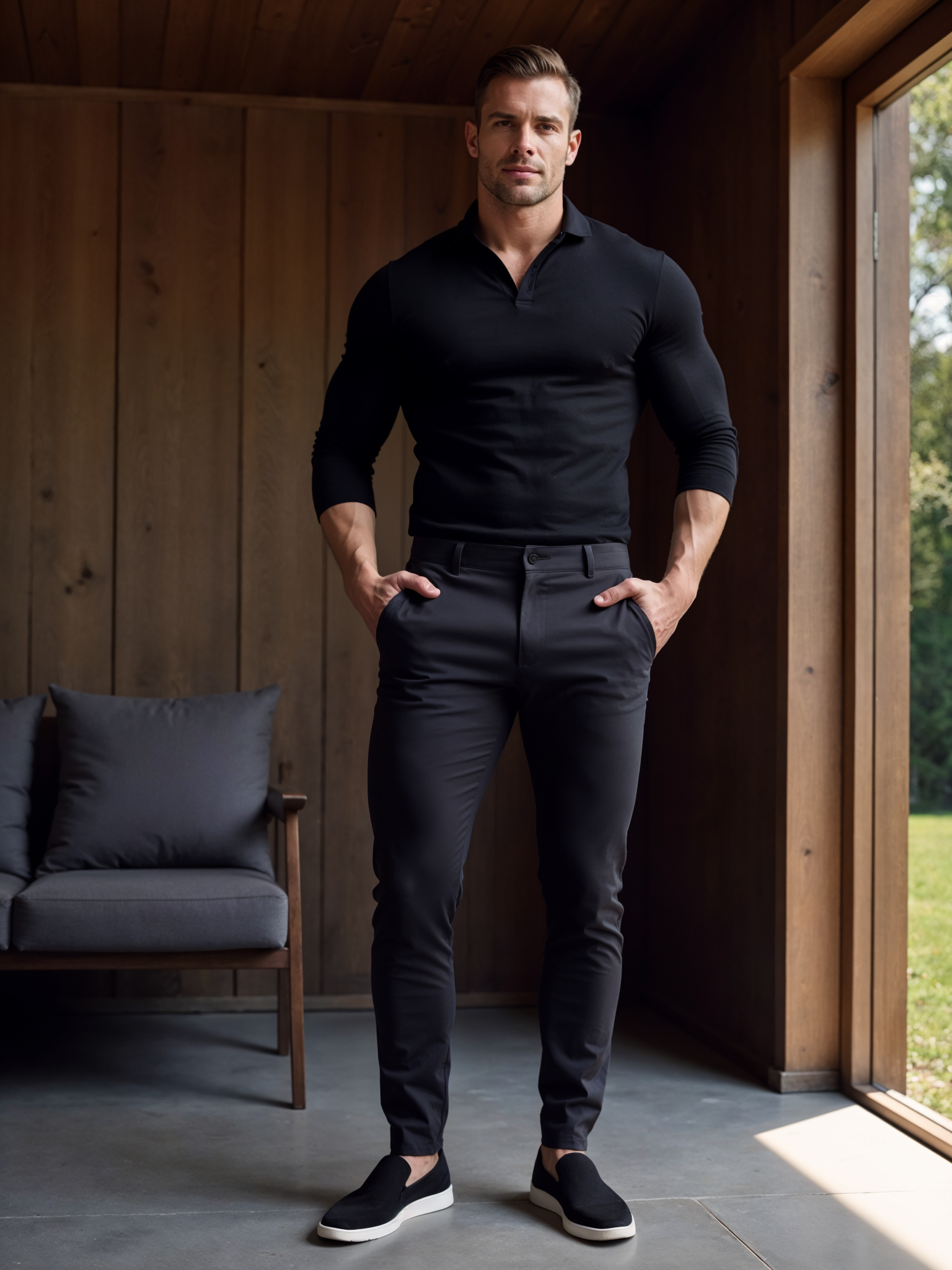 PHILIP | PANTALONS ÉLASTIQUES POUR HOMMES