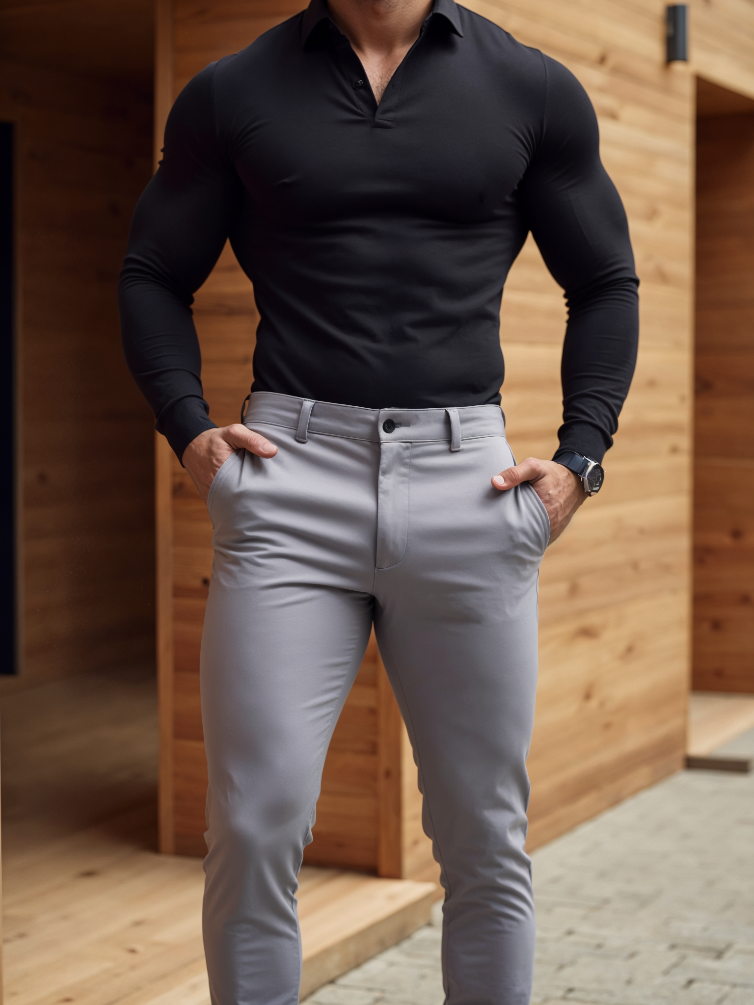 PHILIP | PANTALONS ÉLASTIQUES POUR HOMMES