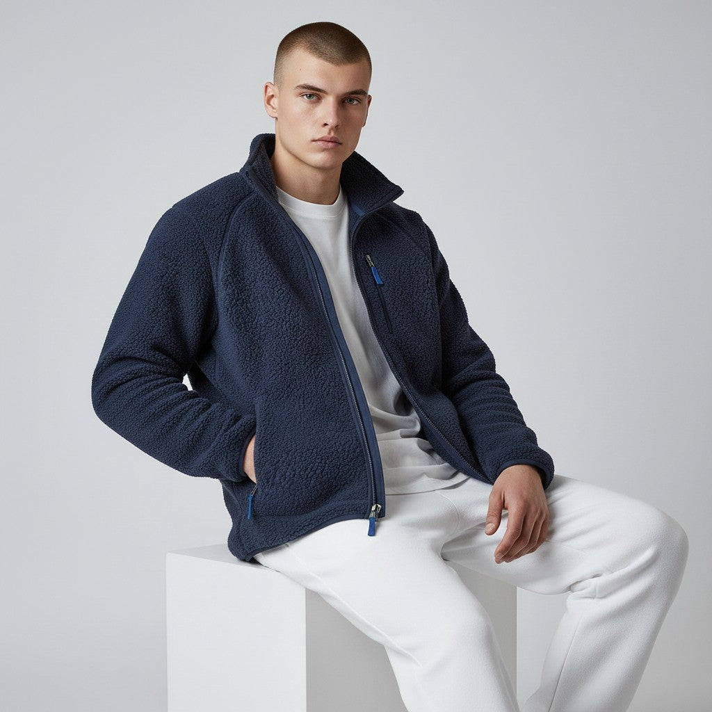 PHILIP | VESTE EN POLAIRE SHERPA