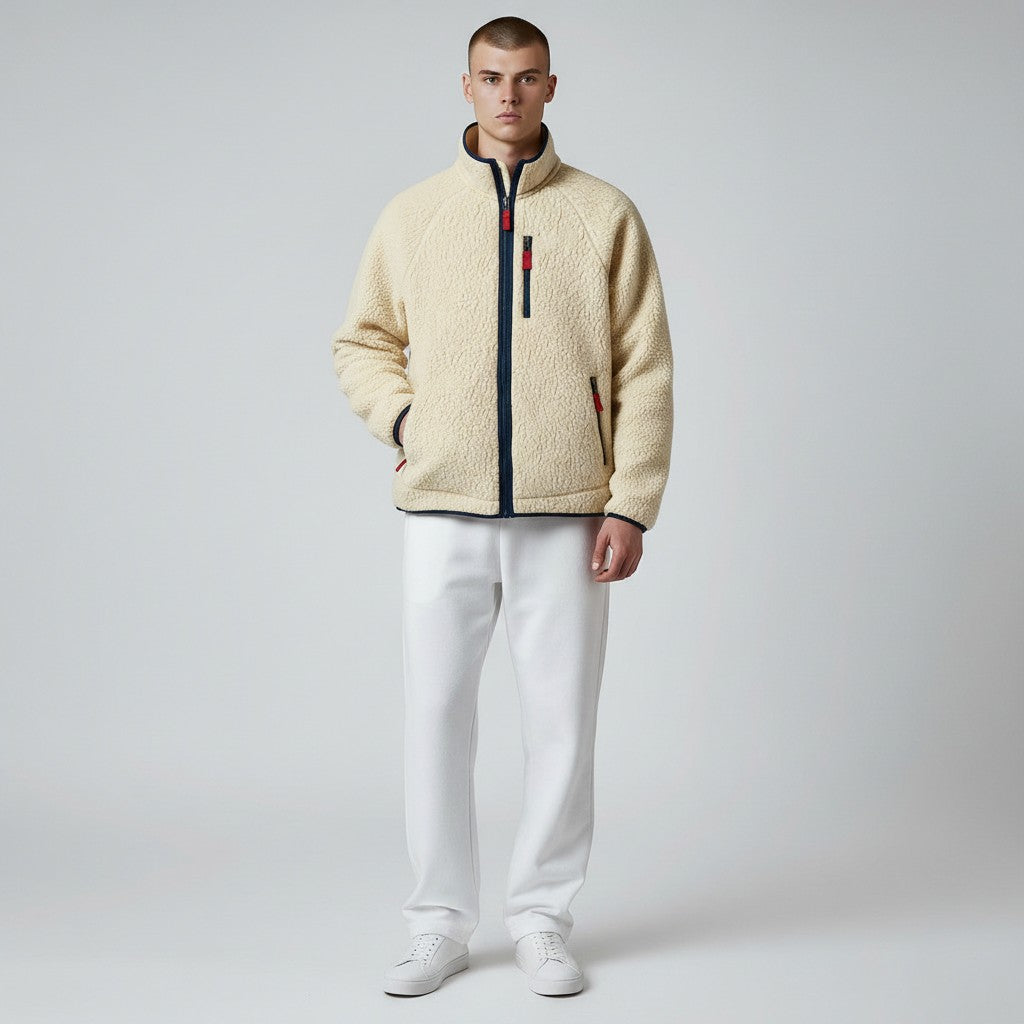 PHILIP | VESTE EN POLAIRE SHERPA