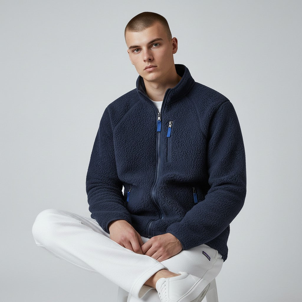 PHILIP | VESTE EN POLAIRE SHERPA