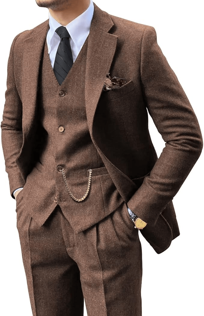PHILIP | COSTUME À MOTIF EN ÉCHELLE