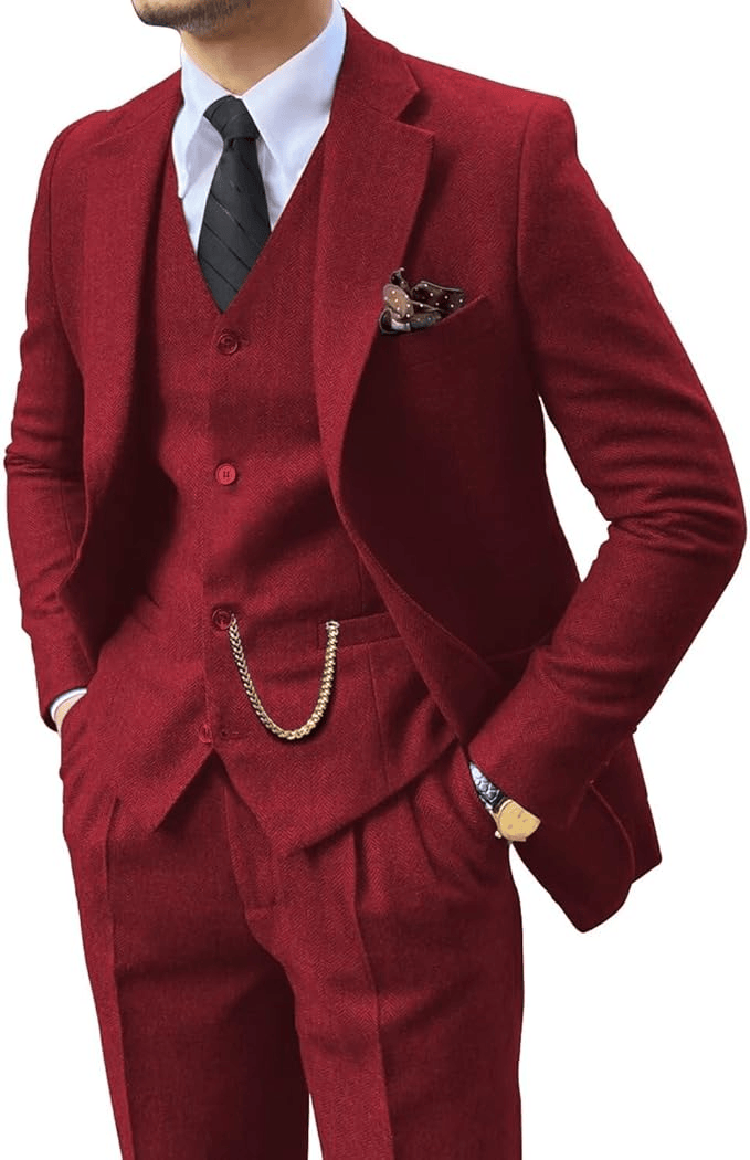 PHILIP | COSTUME À MOTIF EN ÉCHELLE