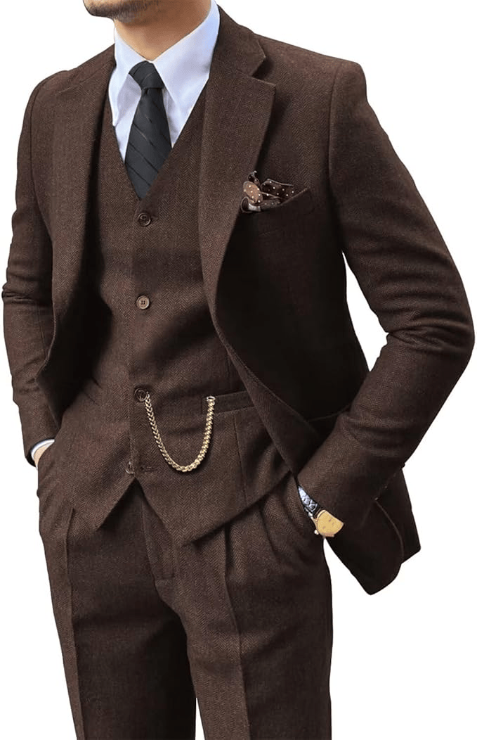 PHILIP | COSTUME À MOTIF EN ÉCHELLE
