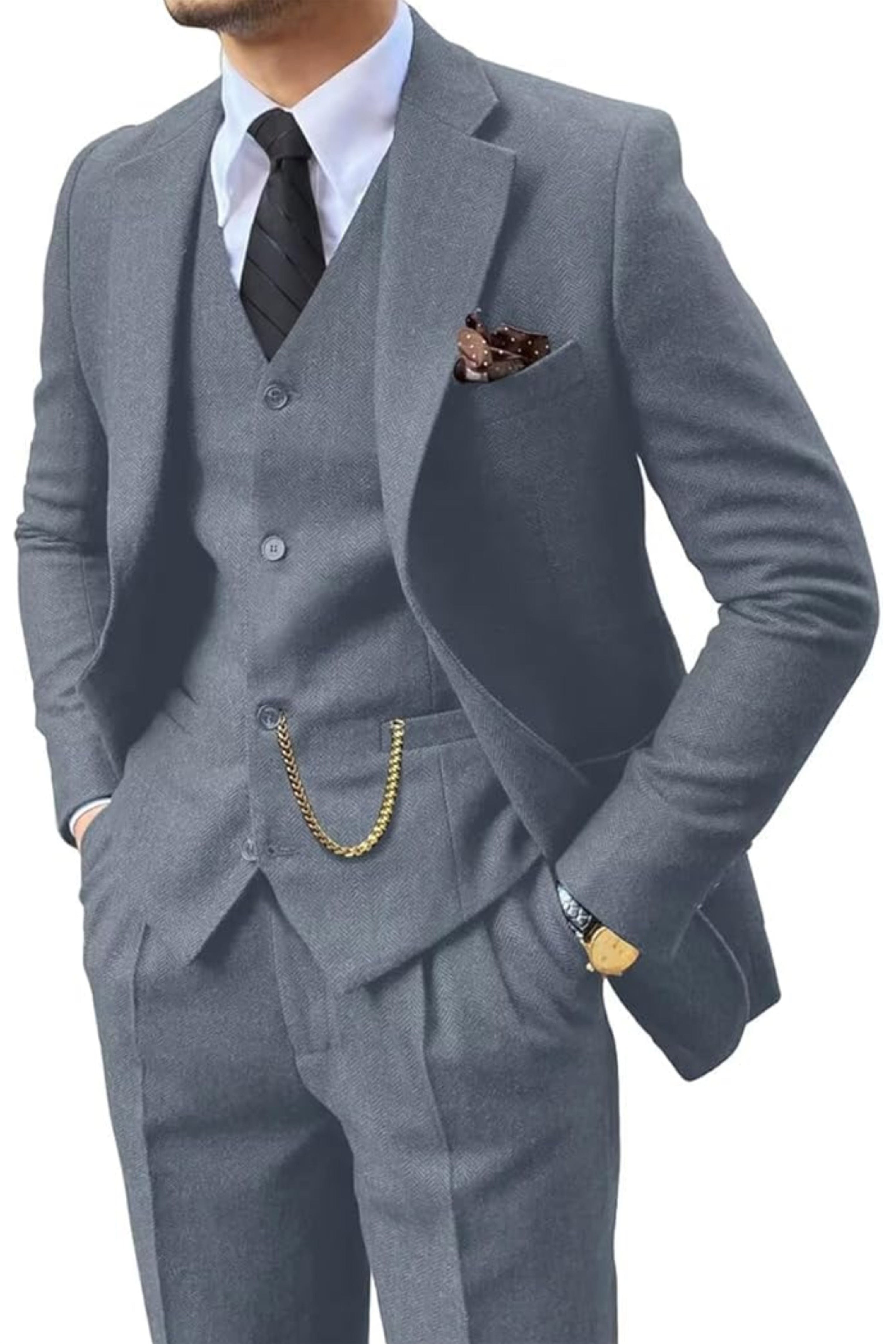 PHILIP | COSTUME À MOTIF EN ÉCHELLE