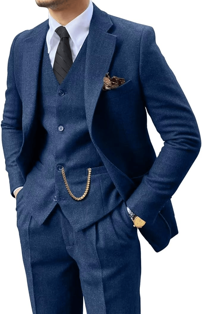 PHILIP | COSTUME À MOTIF EN ÉCHELLE