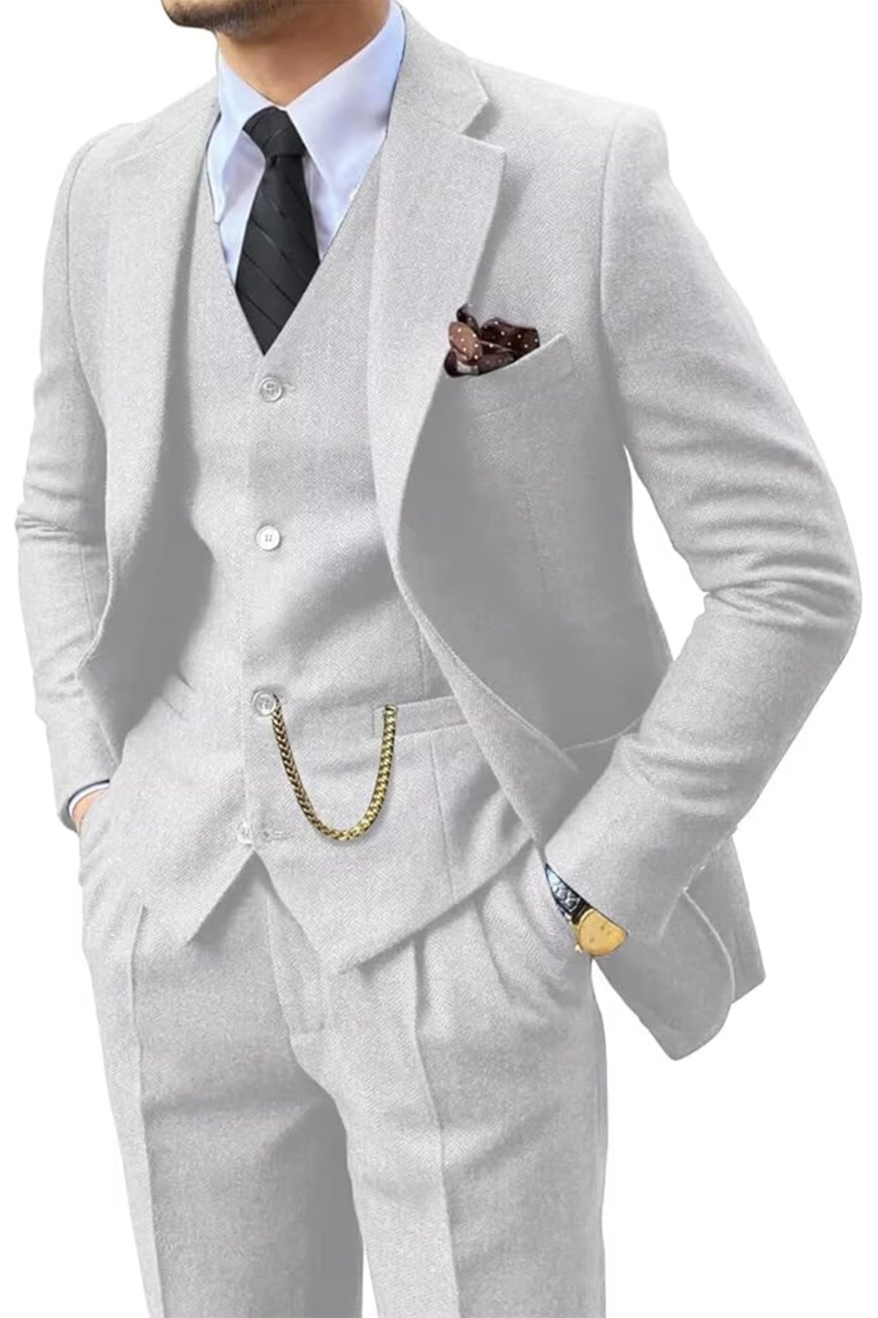 PHILIP | COSTUME À MOTIF EN ÉCHELLE