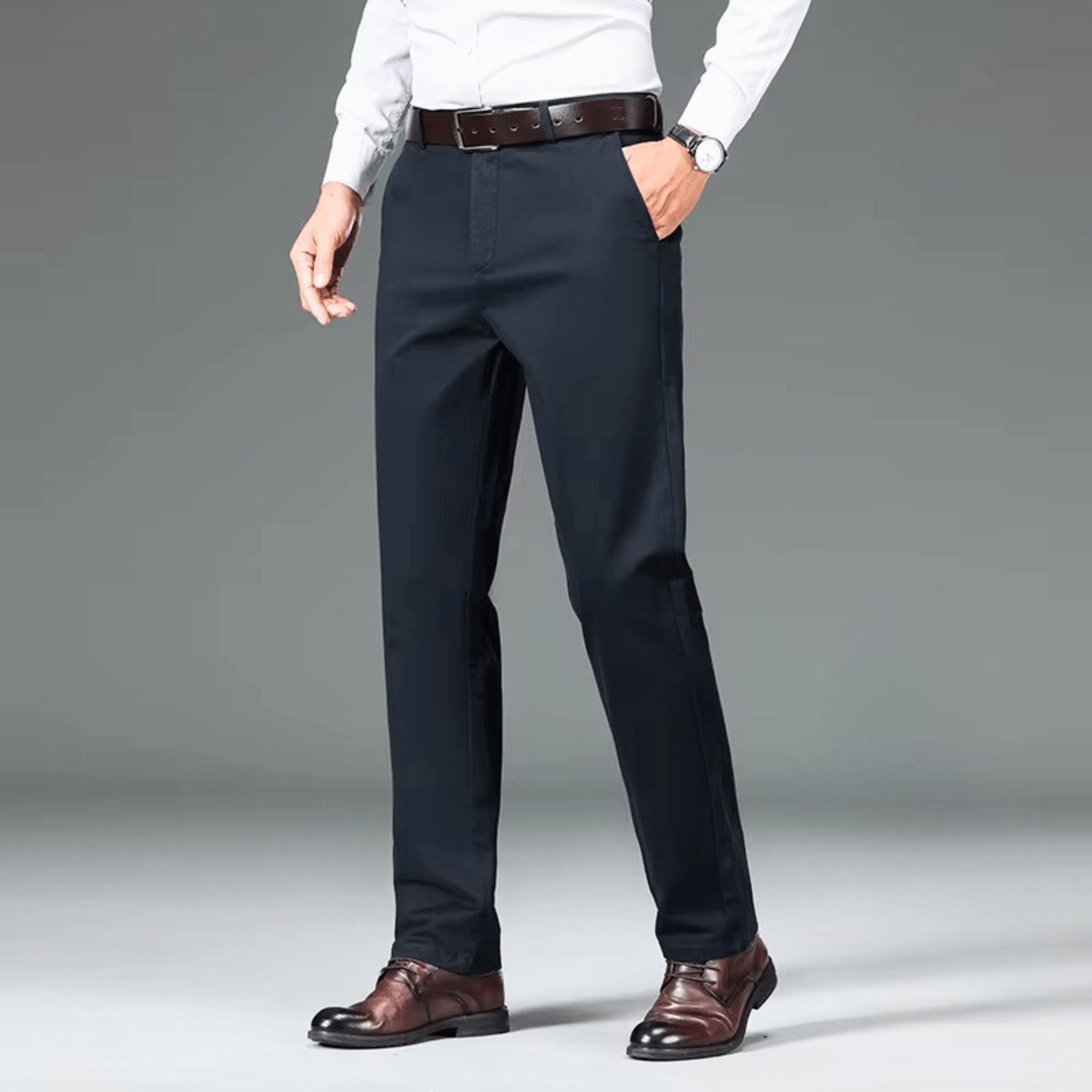 PHILIP | PANTALONS D'HIVER DROITS POUR HOMMES