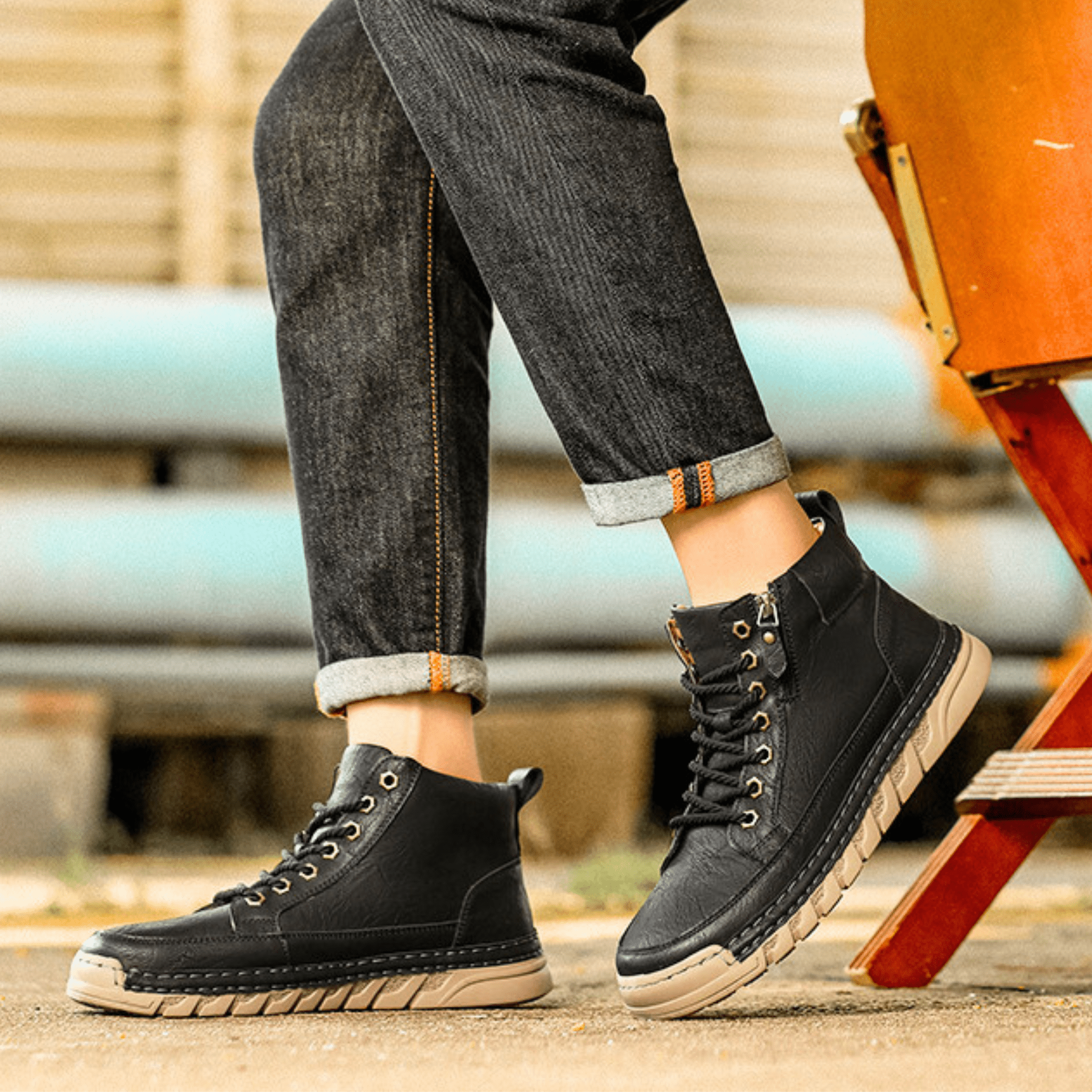 PHILIP | BOTTES EN CUIR
