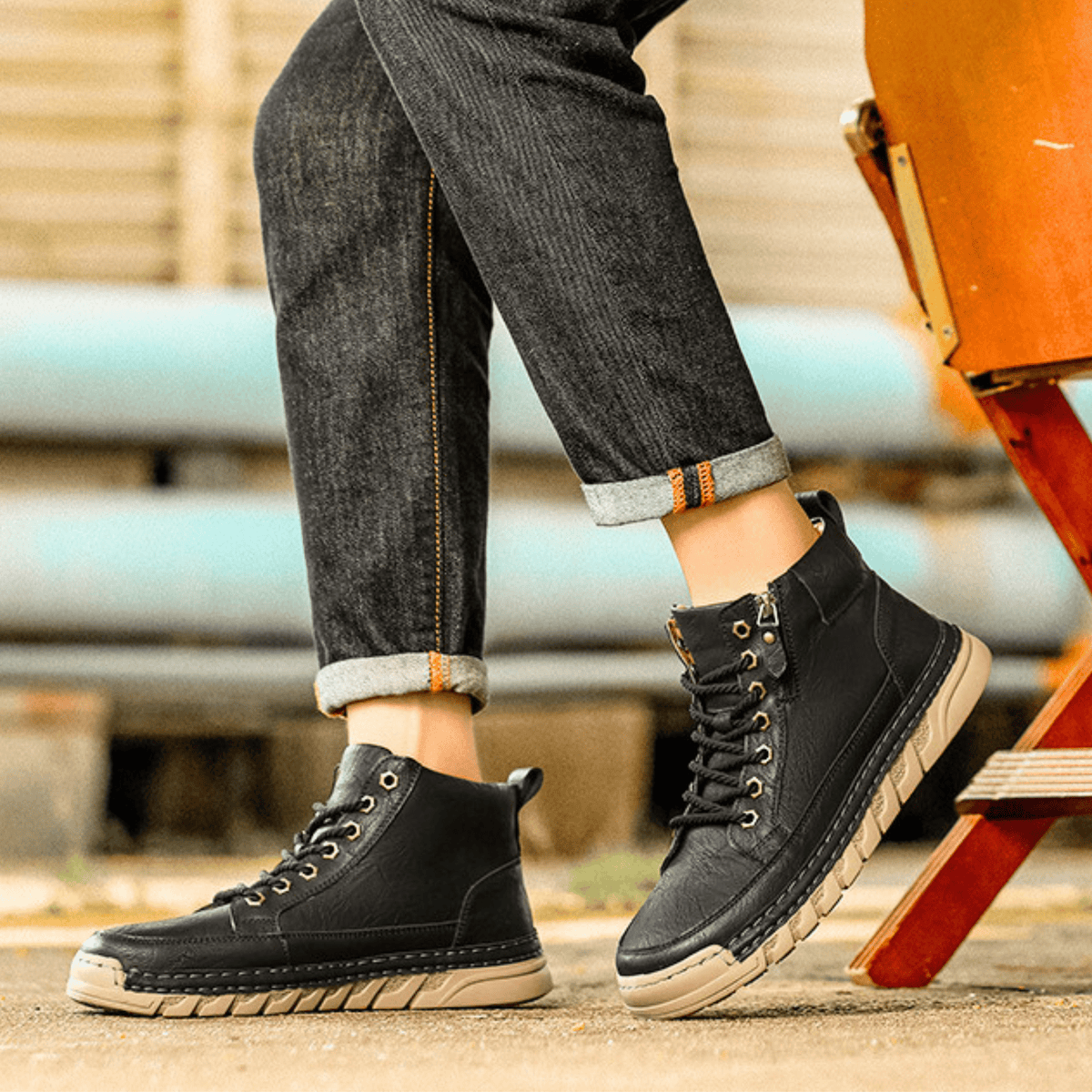 PHILIP | BOTTES EN CUIR