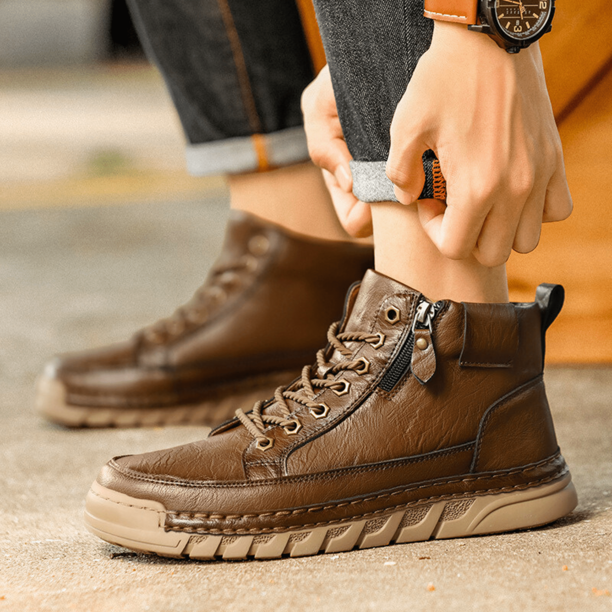 PHILIP | BOTTES EN CUIR