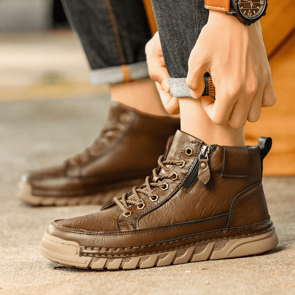 PHILIP | BOTTES EN CUIR