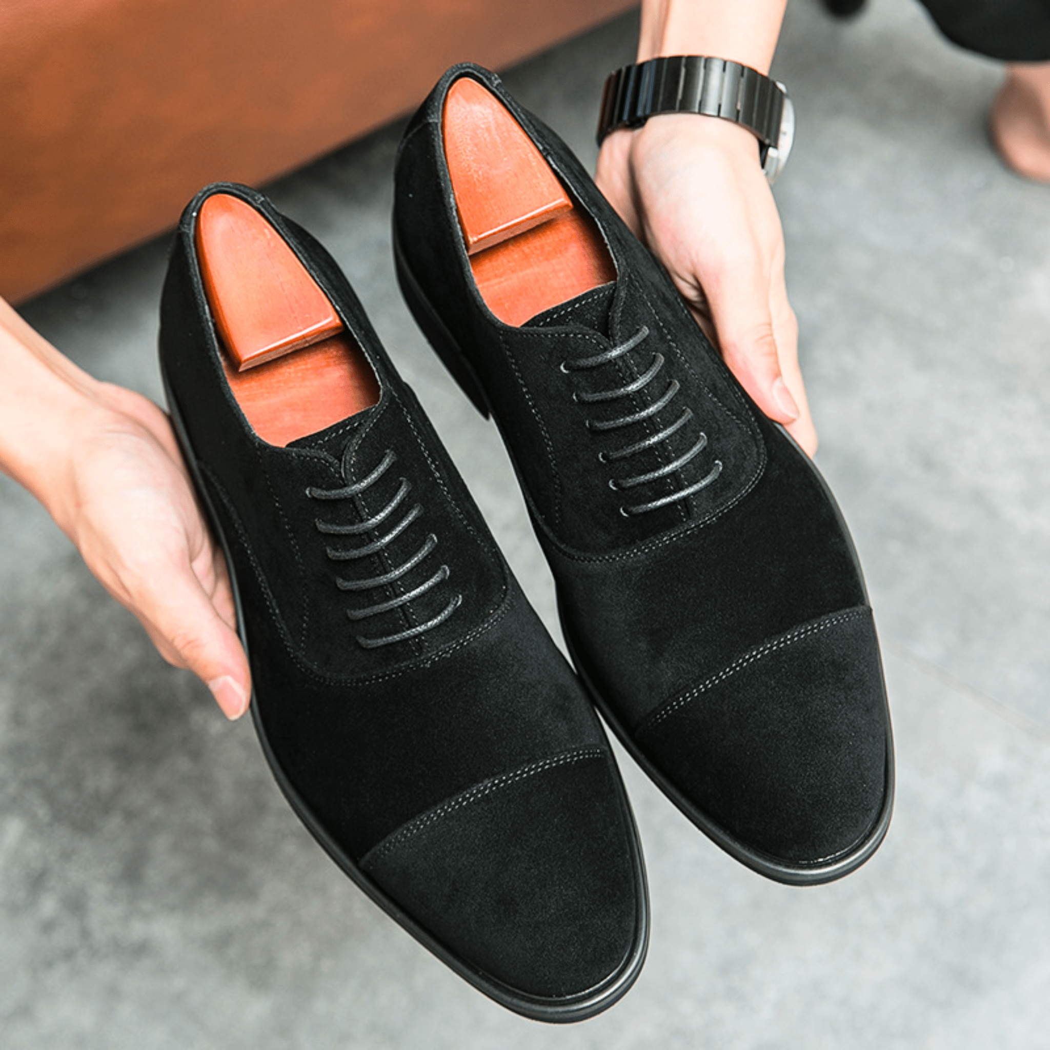 PHILIP | CHAUSSURES EN DAIM POUR HOMMES