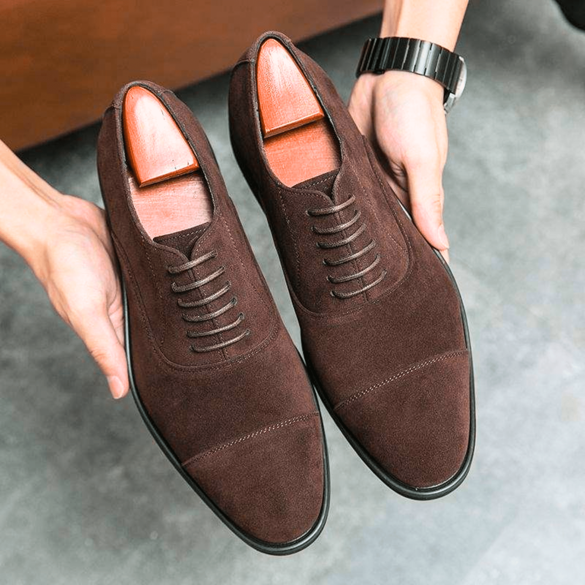 PHILIP | CHAUSSURES EN DAIM POUR HOMMES