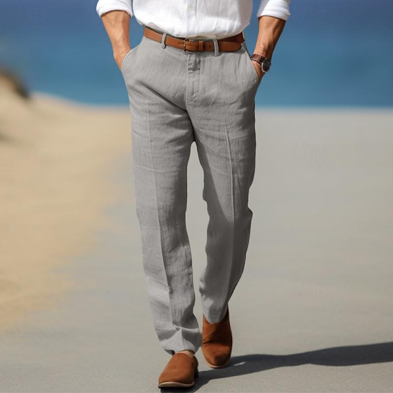 PHILIP | PANTALONS EN LIN DE HAUTE QUALITÉ