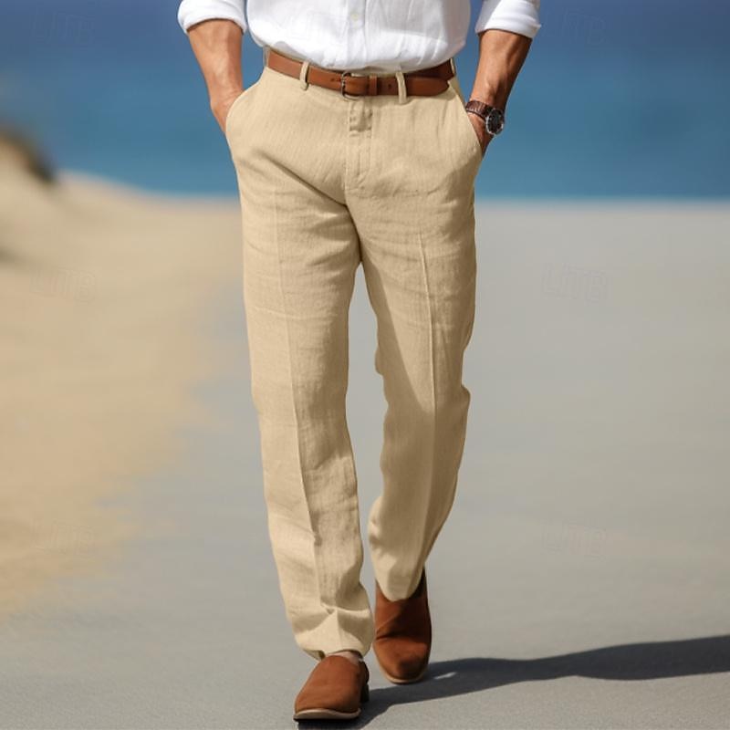 PHILIP | PANTALONS EN LIN DE HAUTE QUALITÉ