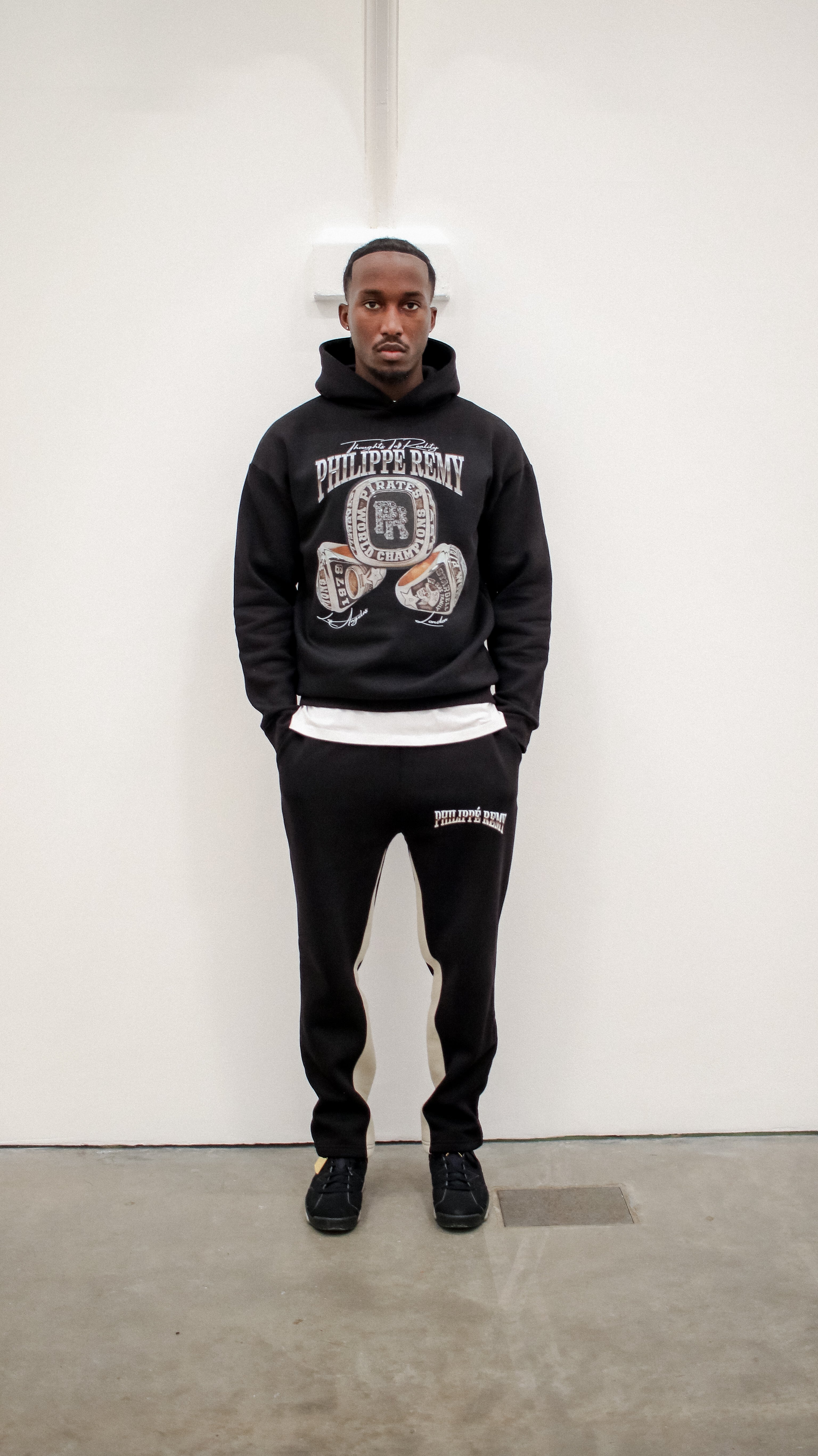 Black Championship Joggers